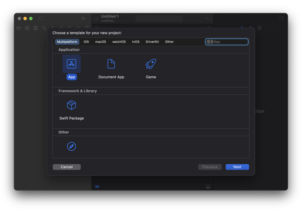 Xcode-setup